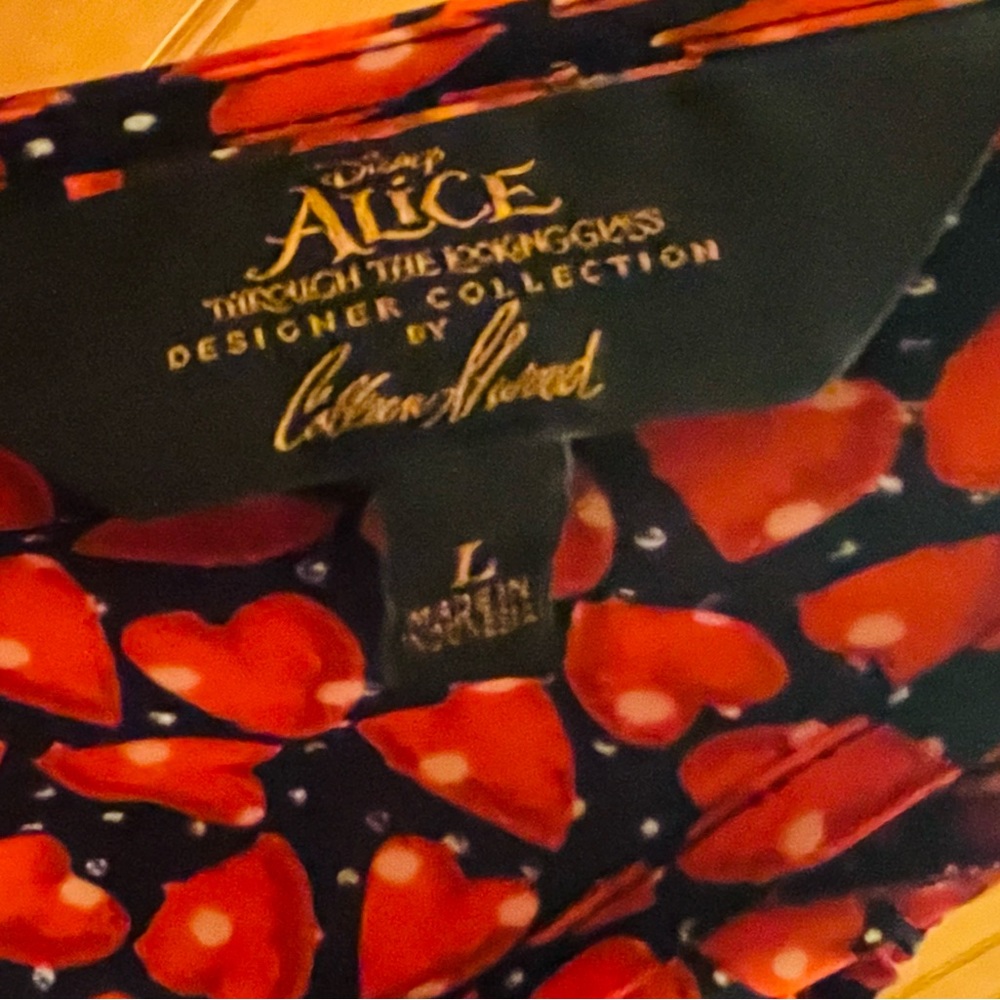 Alice in wonderland queen of hearts dress